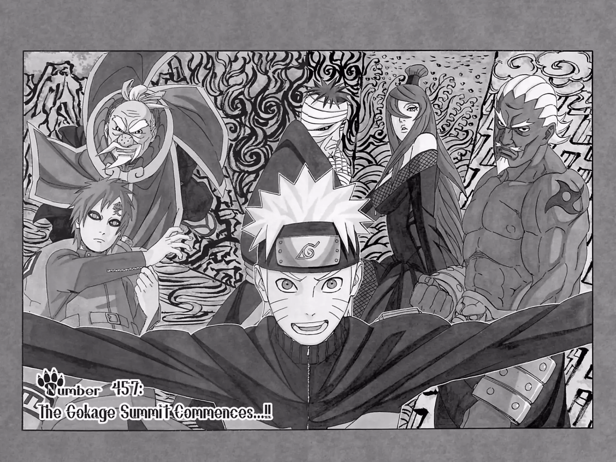 Read Naruto Chapter 457 - The Gokage Summit Commences...!! Online