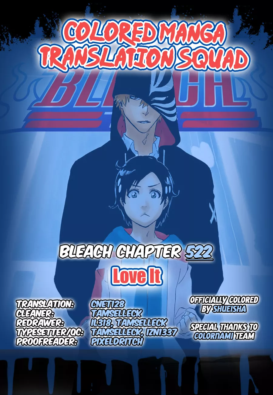 Read Bleach Chapter 522 - Love It Online