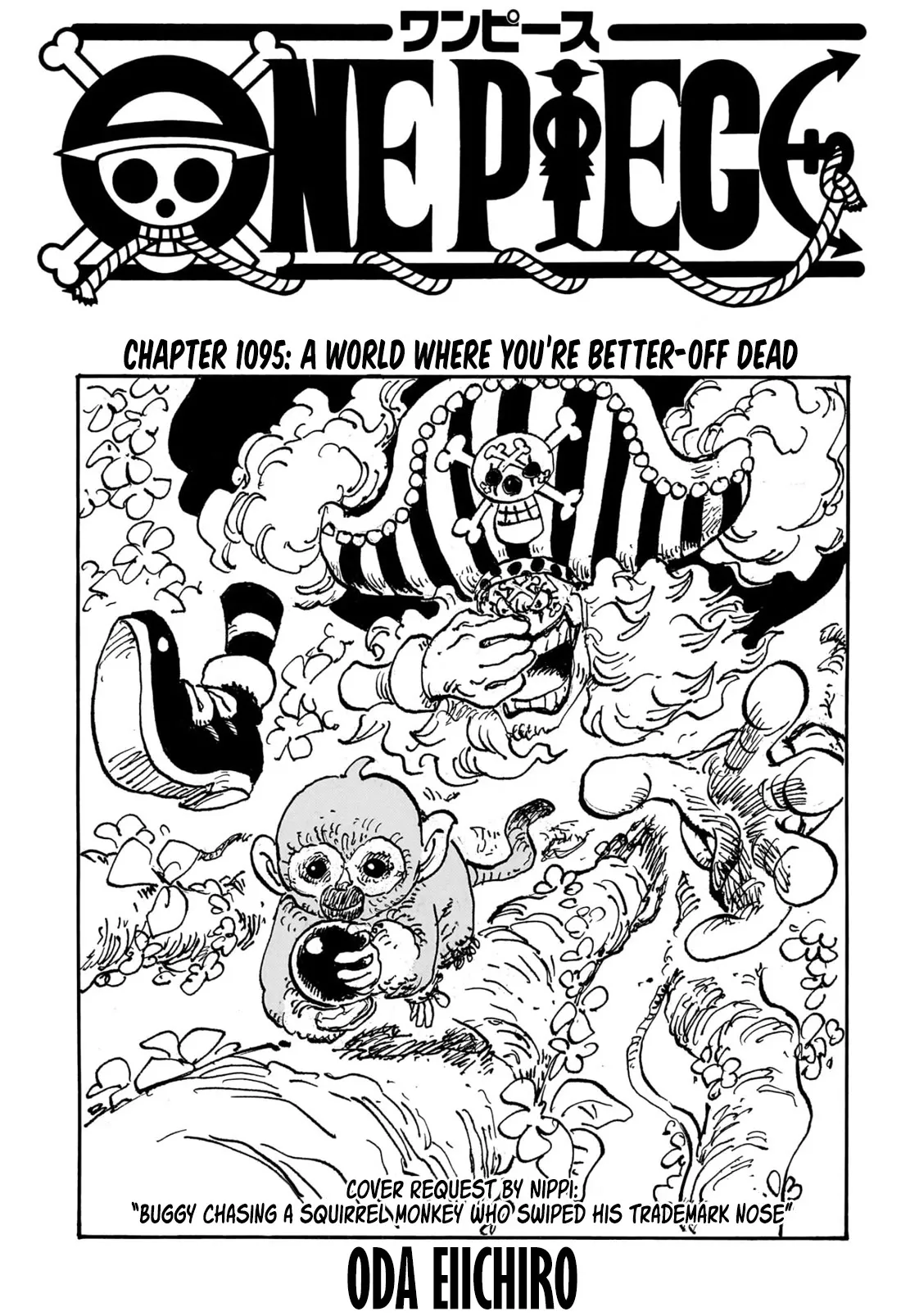 Read One Piece Chapter 1095 - A World Where You’re Better-off Dead Online