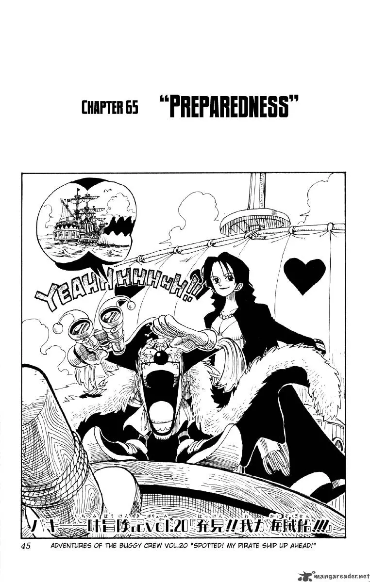 Read One Piece Chapter 65 - Preparedness Online