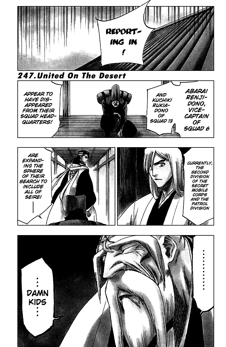 Read Bleach Chapter 247 - United On The Desert Online