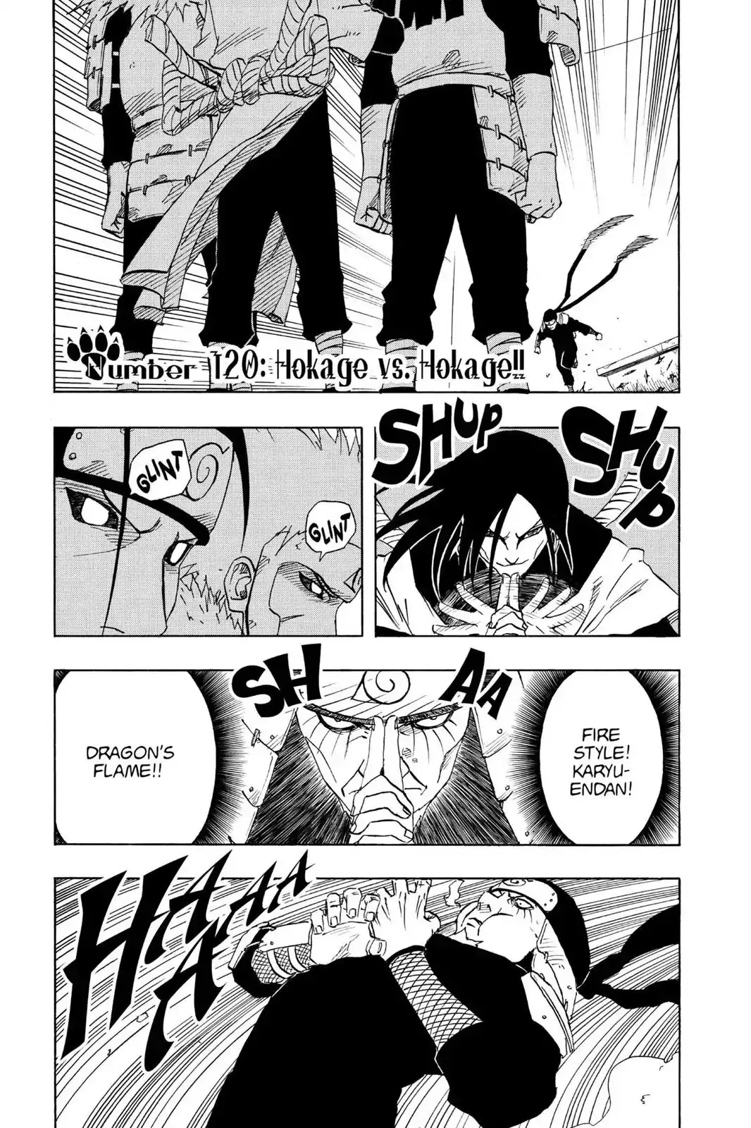 Read Naruto Chapter 120 - Hokage Vs. Hokage!! Online