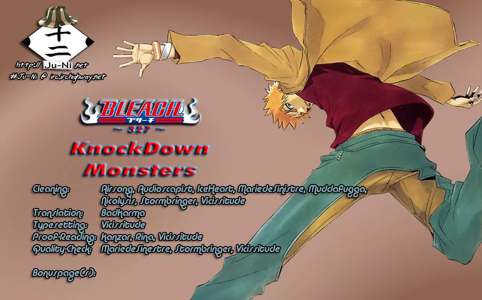 Read Bleach Chapter 327 - Knockdown Monsters Online