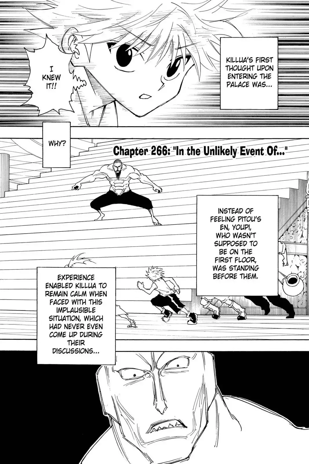 Read Hunter X Hunter Chapter 266 - "In The Unlikely Event Of..." Online