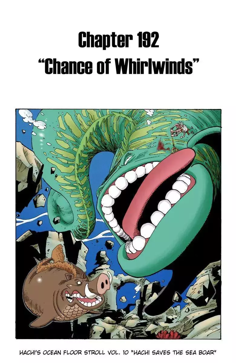 Read One Piece Chapter 192 - Chance of Whirlwinds Online