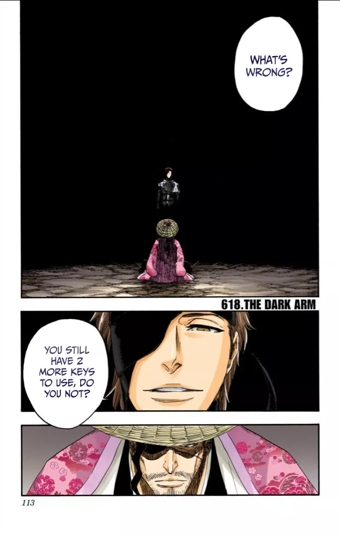 Read Bleach Chapter 618 - THE DARK ARM Online