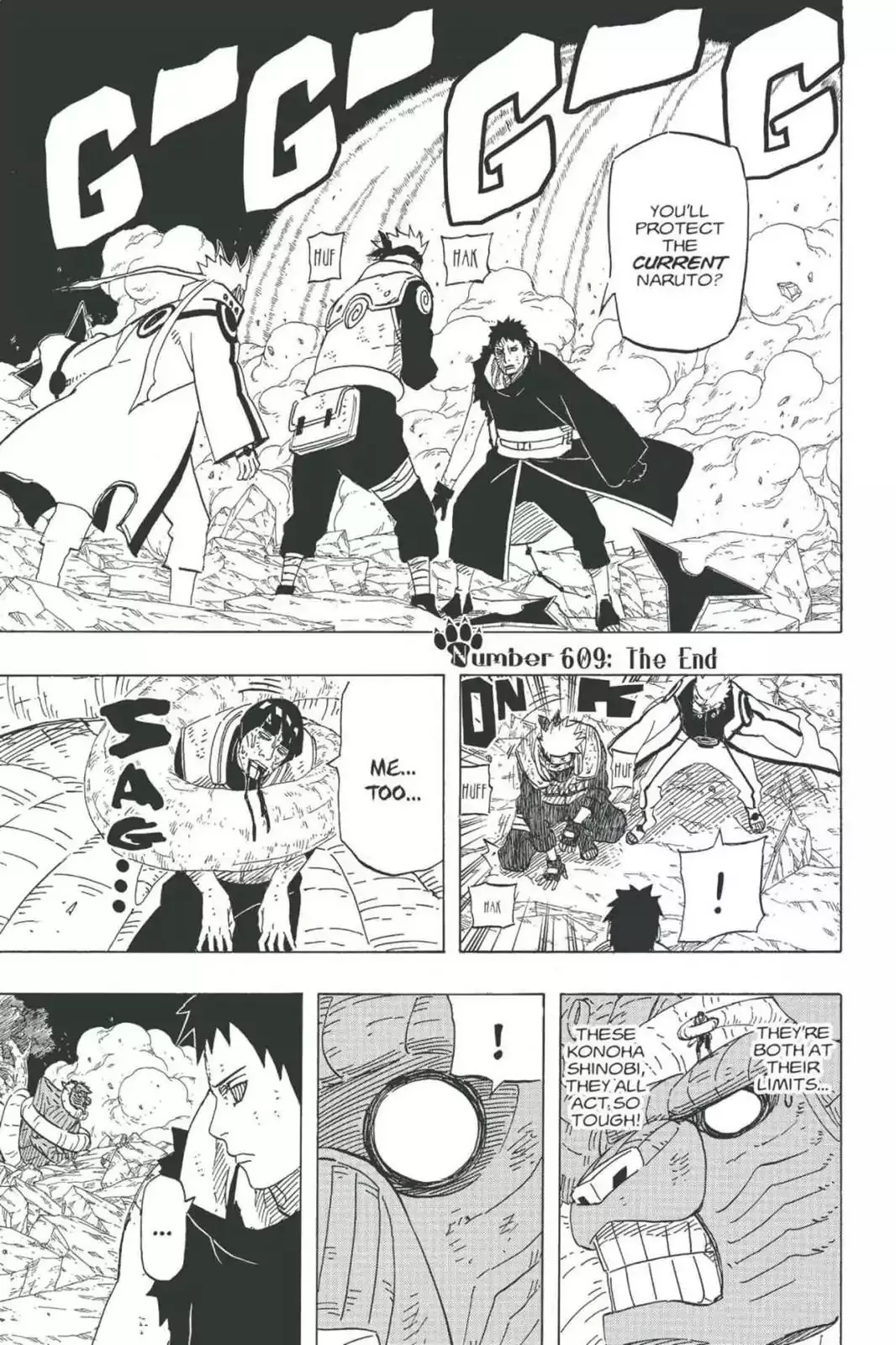 Read Naruto Chapter 609 - The End Online