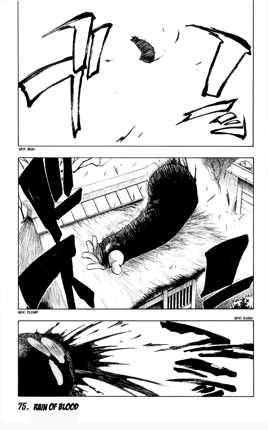 Read Bleach Chapter 75 - Crimson Rain Online