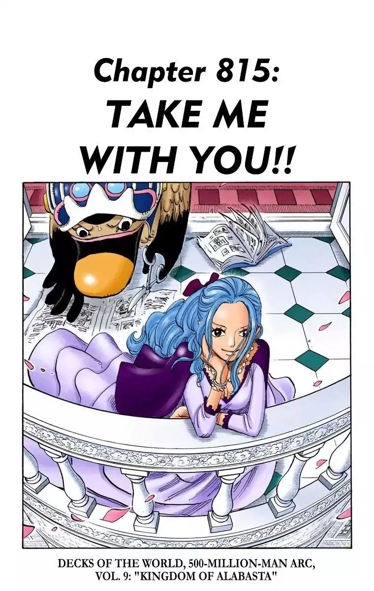 Read One Piece Chapter 815 - Take Me With You Online