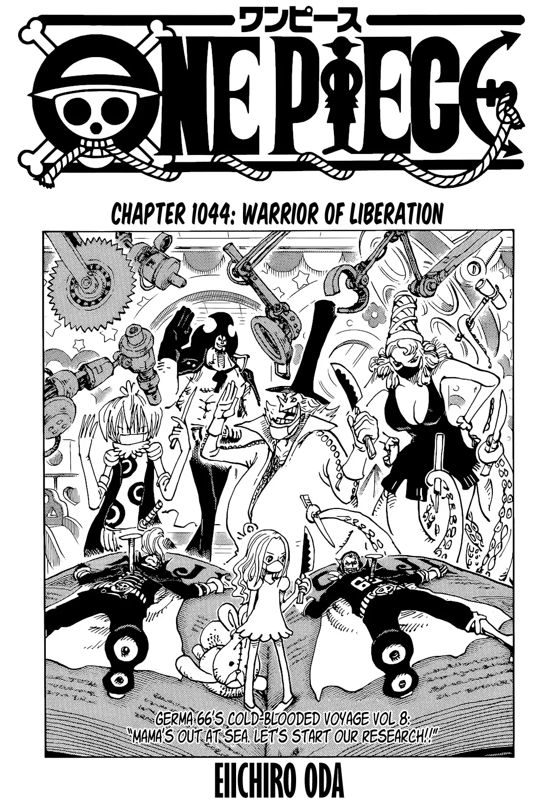 Read One Piece Chapter 1044 - Warrior of Liberation Online