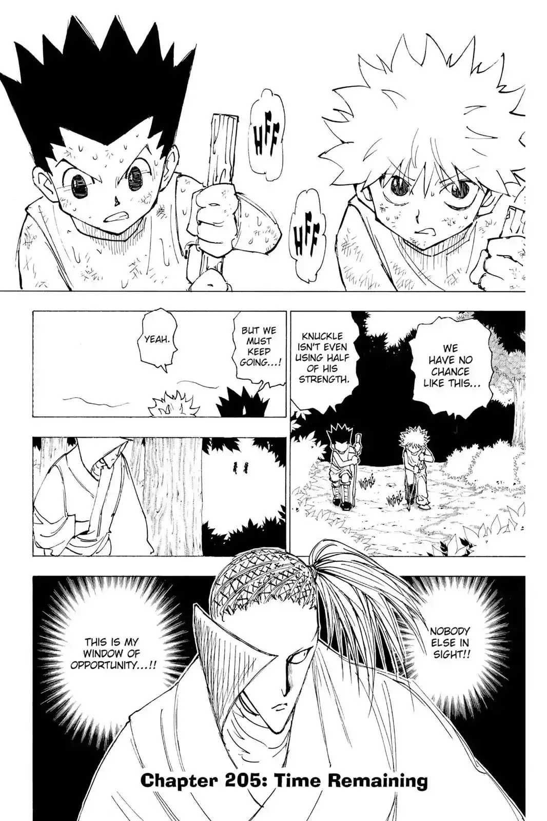 Read Hunter X Hunter Chapter 205 - Remaining Time Online