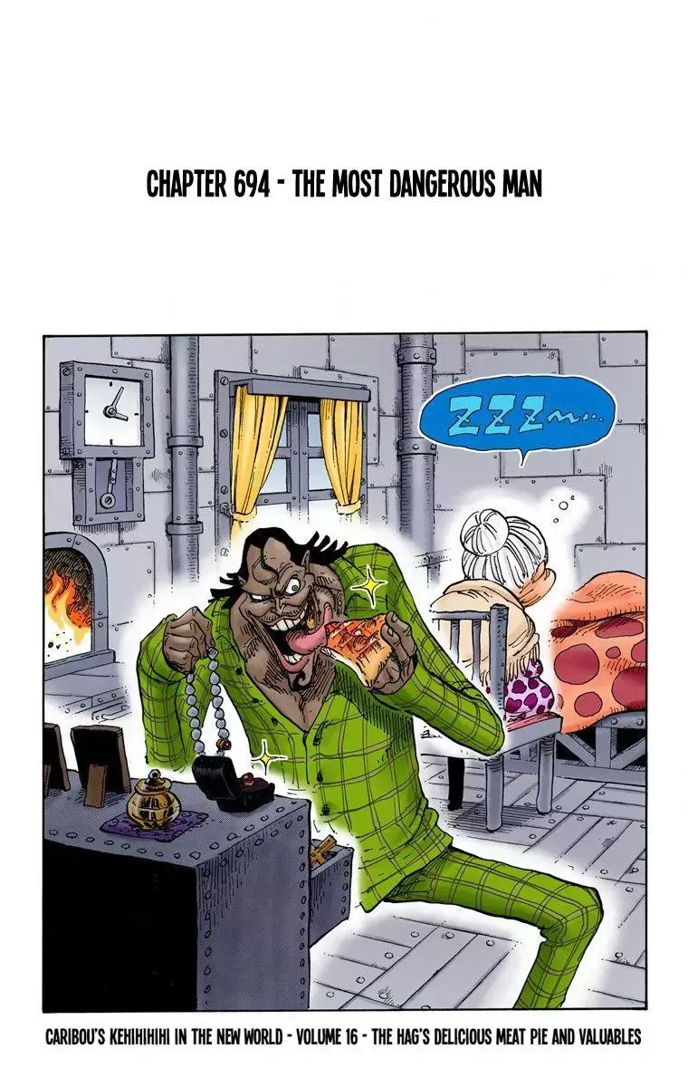 Read One Piece Chapter 694 - The Most Dangerous Man Online