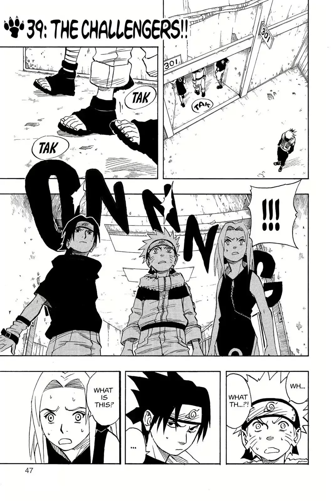 Read Naruto Chapter 39 - The Challengers!! Online