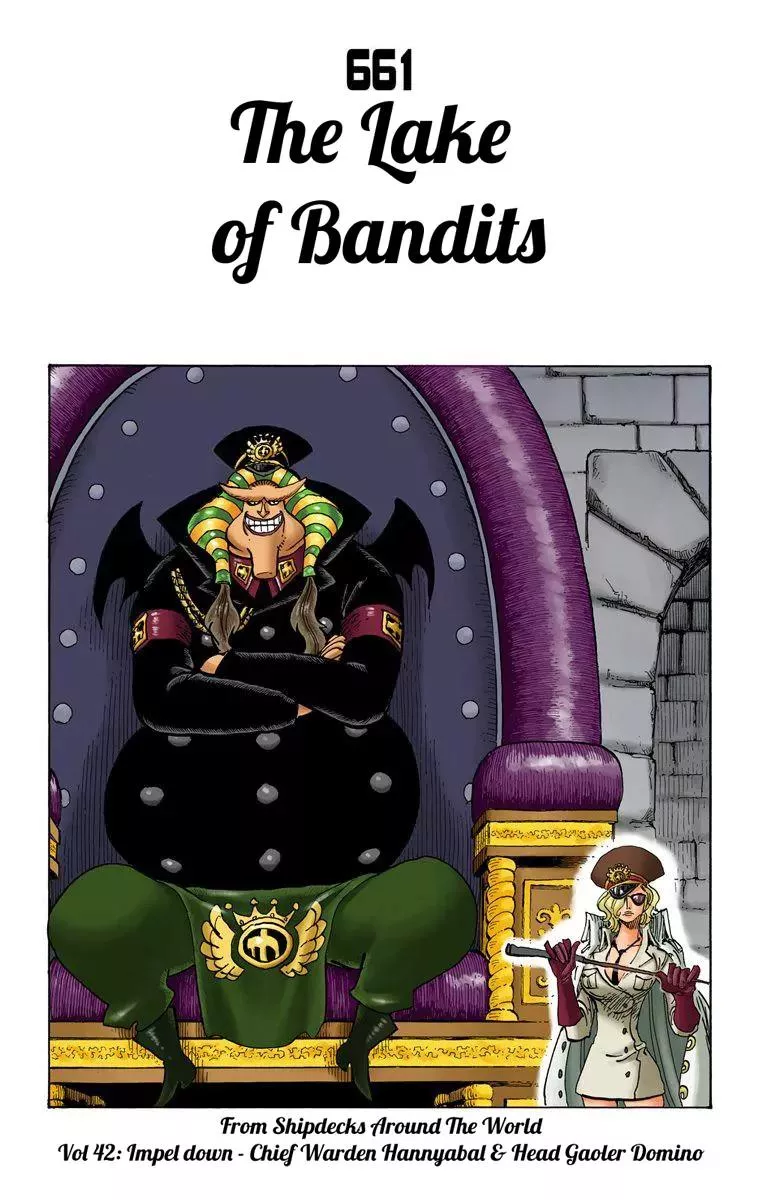 Read One Piece Chapter 661 - The Lake of Bandits Online