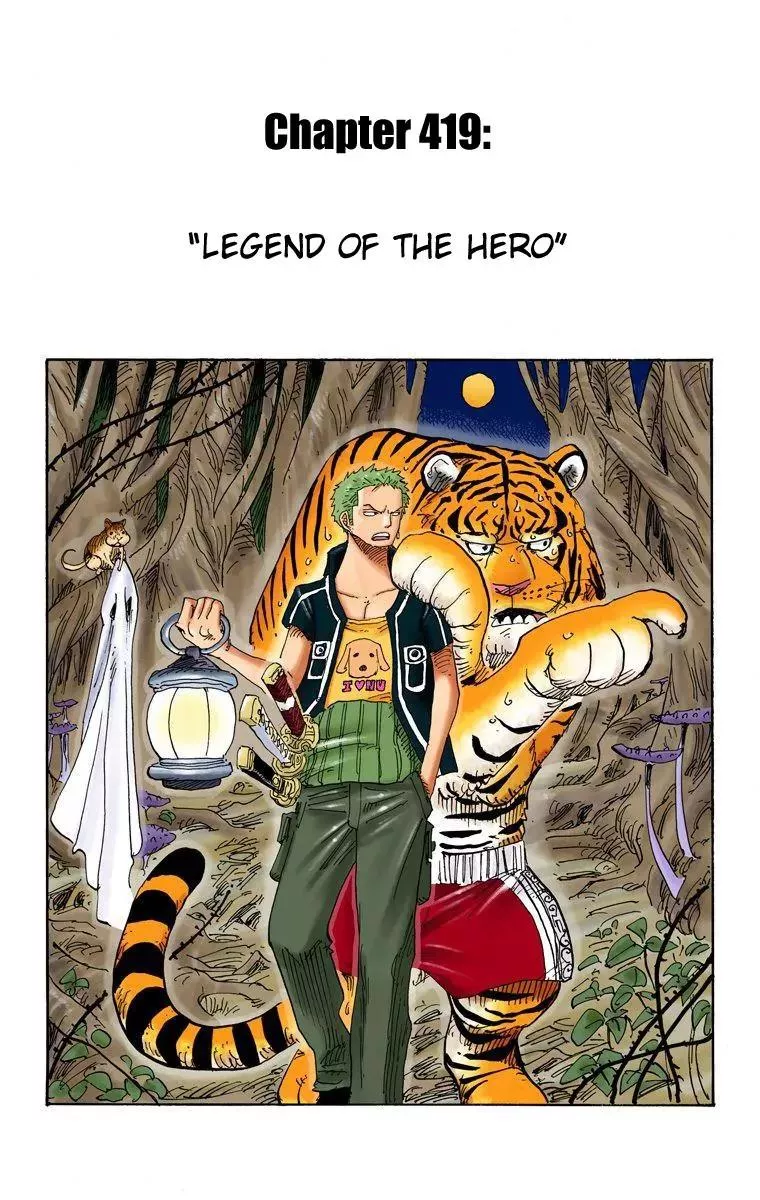 Read One Piece Chapter 419 - Legend of the Hero Online