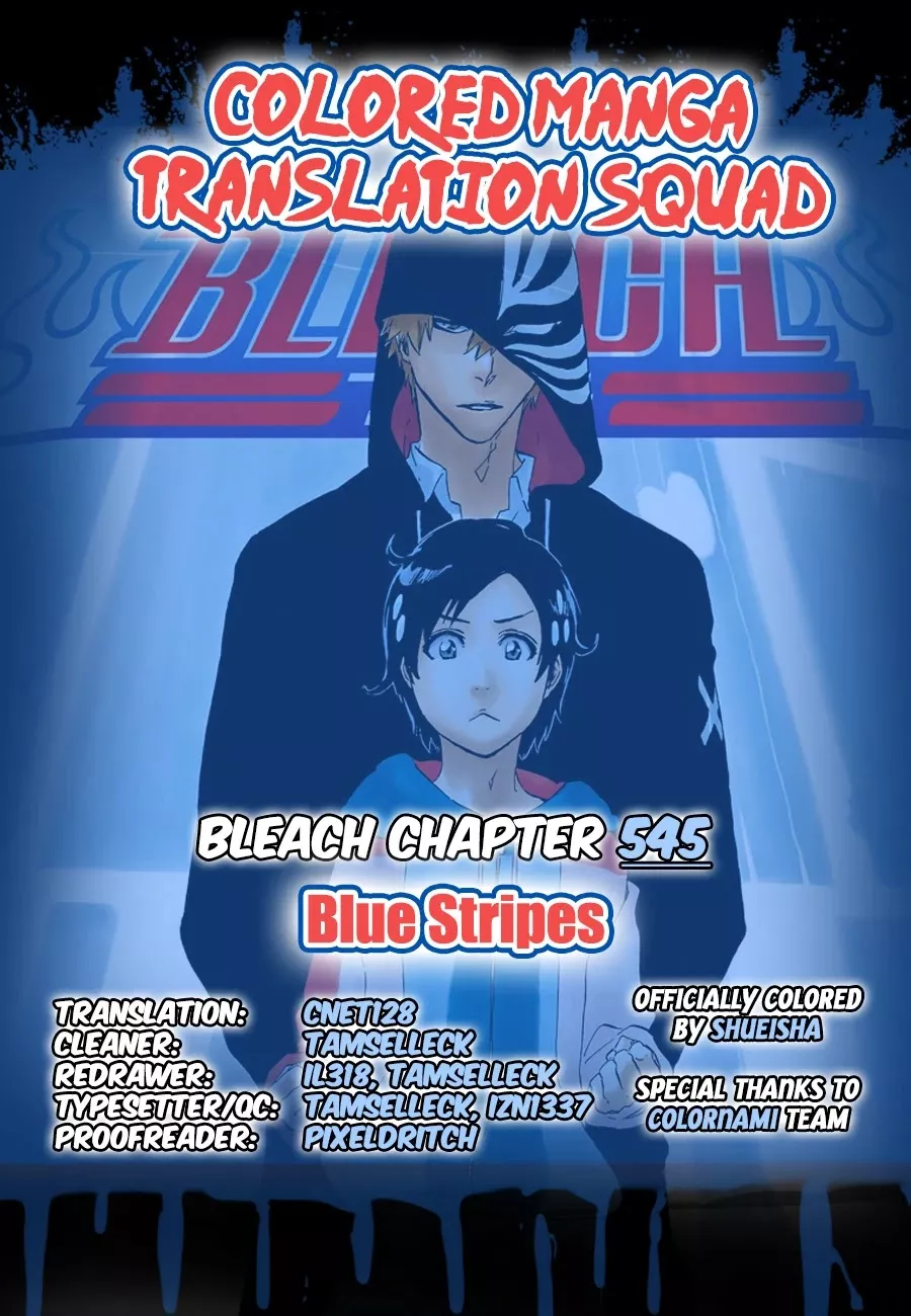 Read Bleach Chapter 545 - Blue Stripes Online