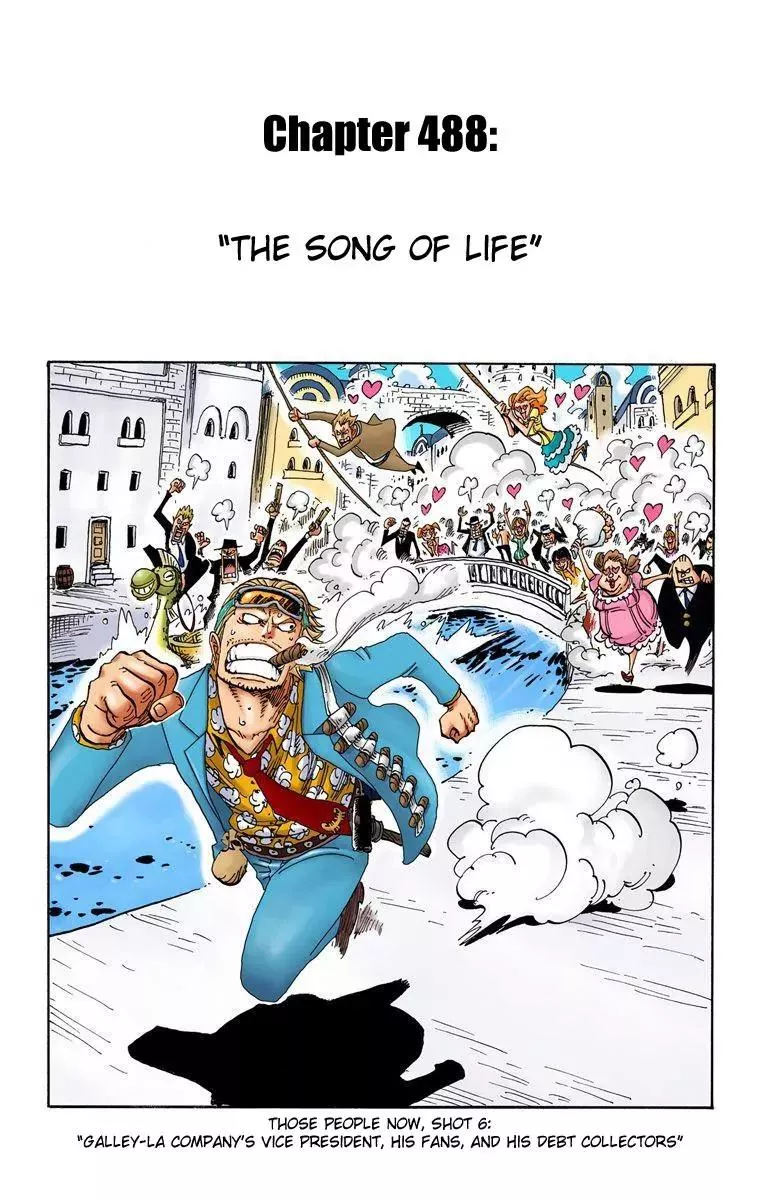 Read One Piece Chapter 488 - The Song of Life Online