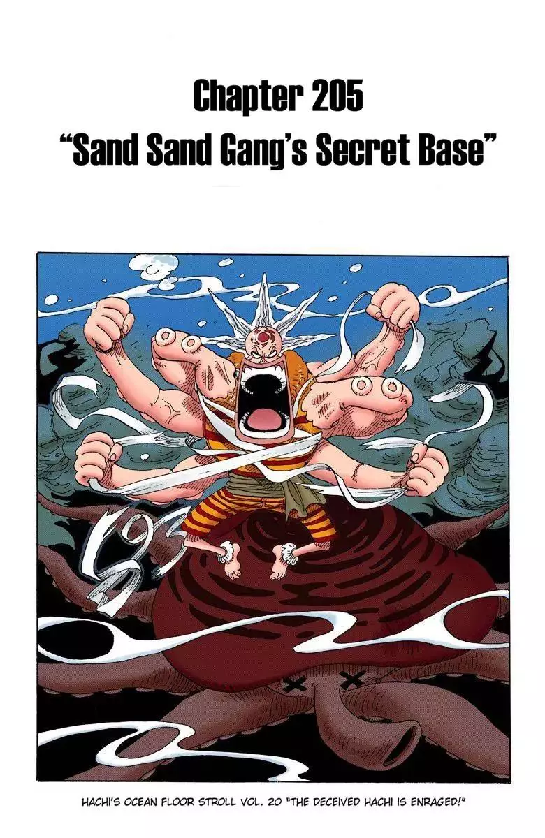 Read One Piece Chapter 205 - Sand Sand Gang's Secret Base Online