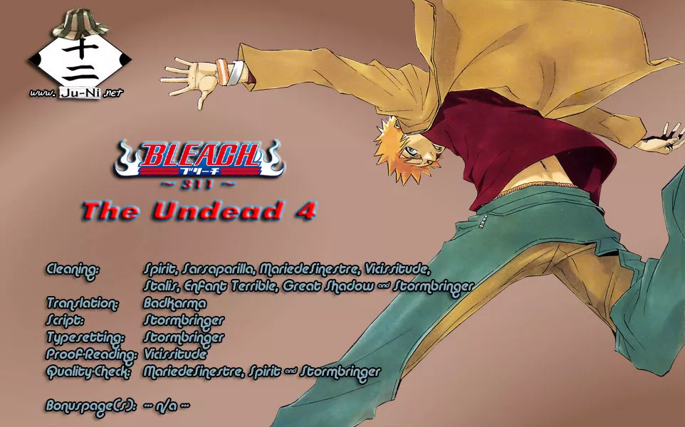 Read Bleach Chapter 311 - The Undead 4 Online