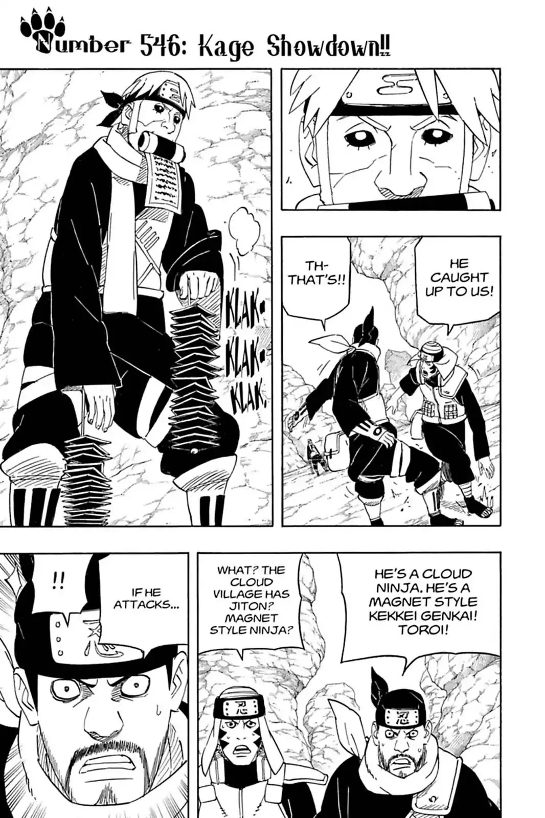 Read Naruto Chapter 546 - Kage Showdown!! Online