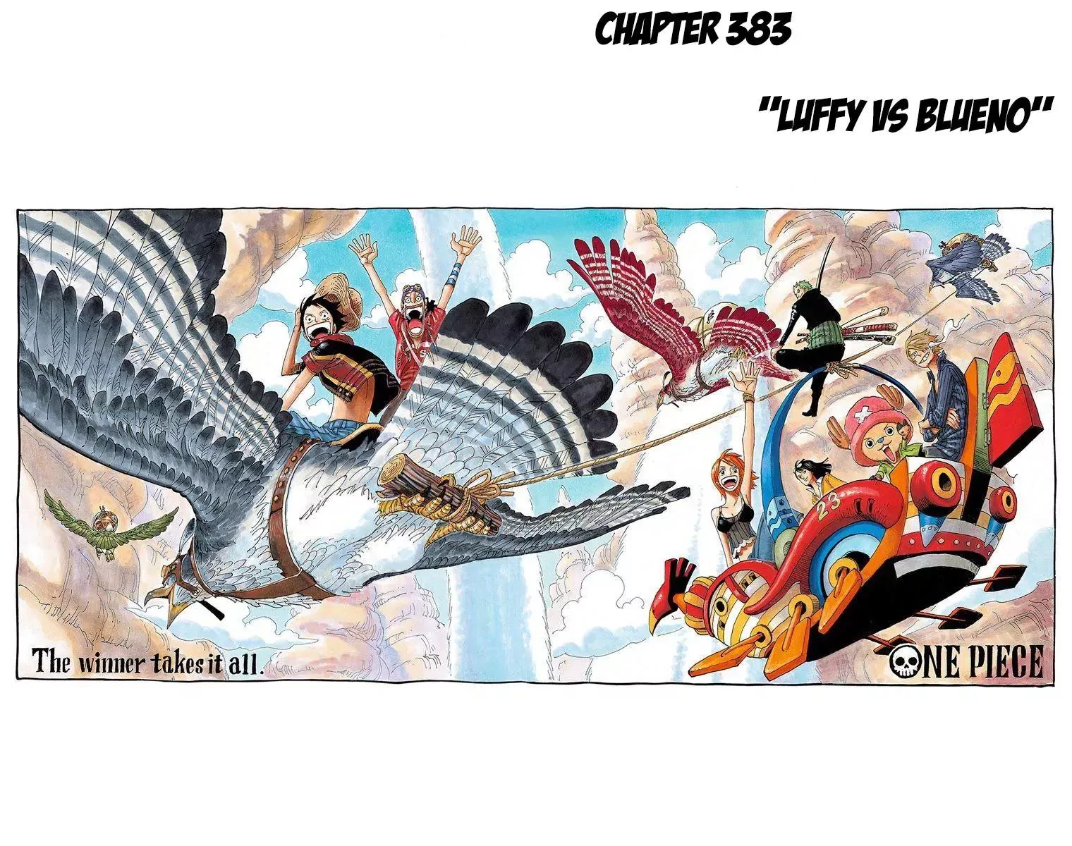 Read One Piece Chapter 383 - Luffy vs Blueno Online