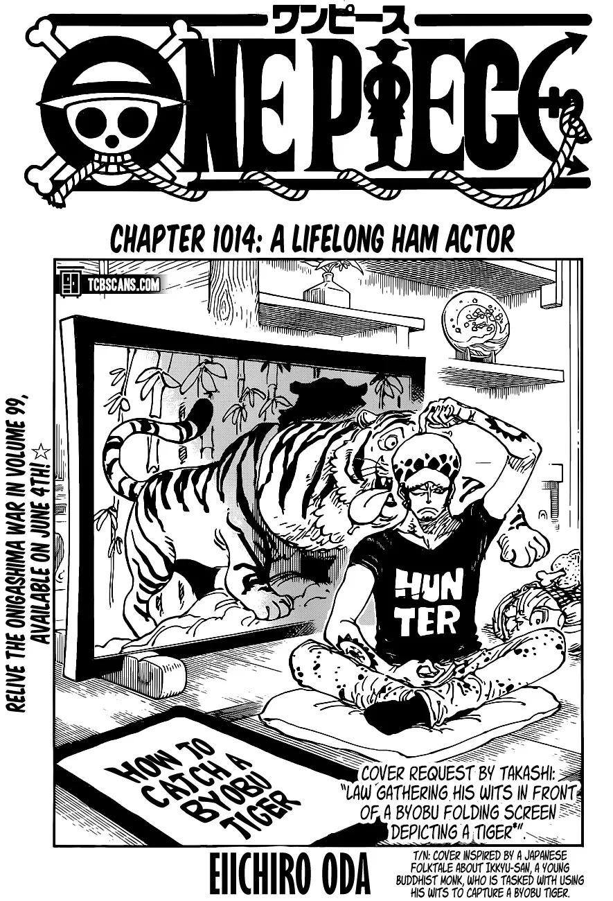 Read One Piece Chapter 1014 - A Lifelong Ham Actor Online