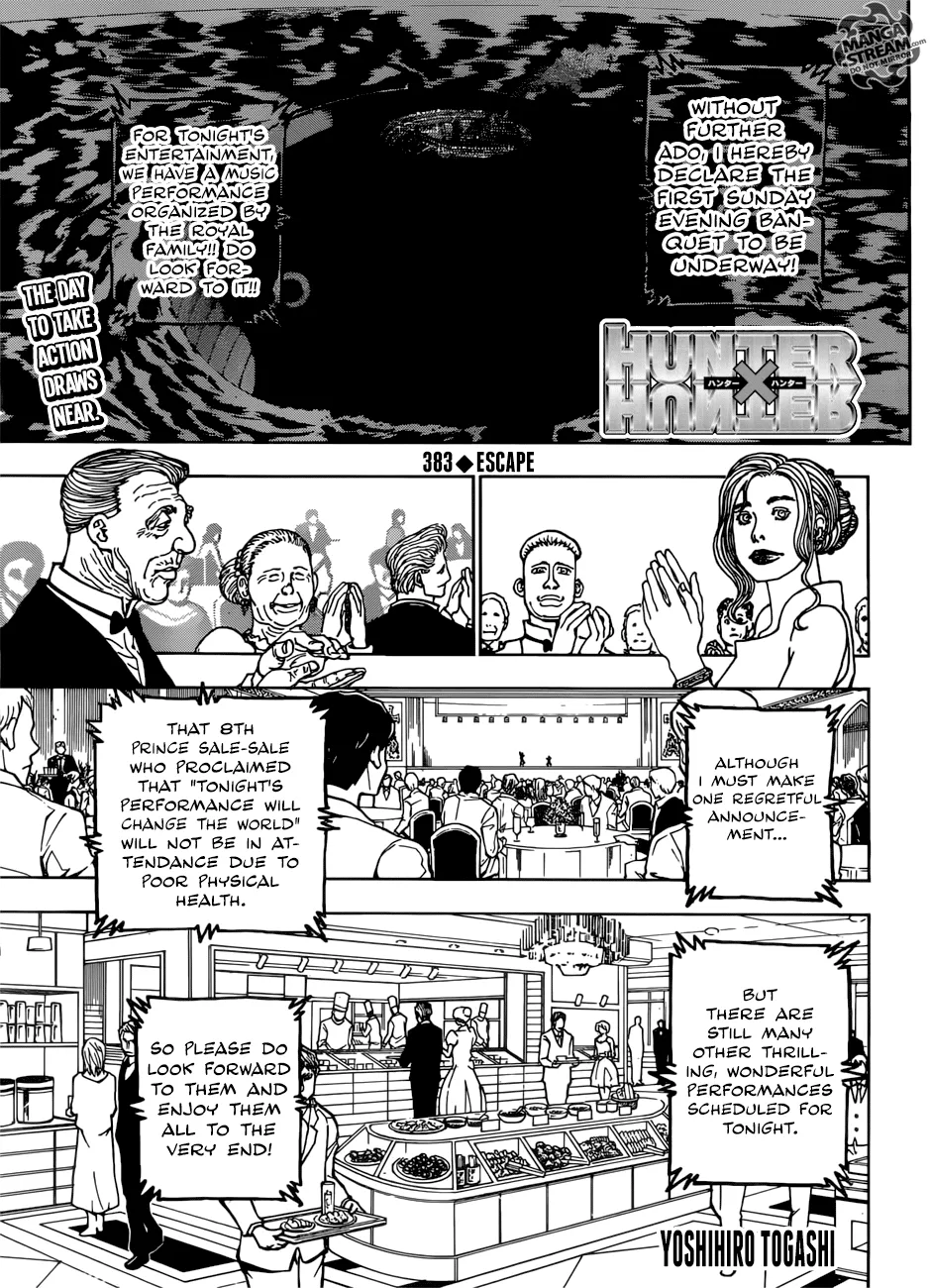 Read Hunter X Hunter Chapter 383 Online