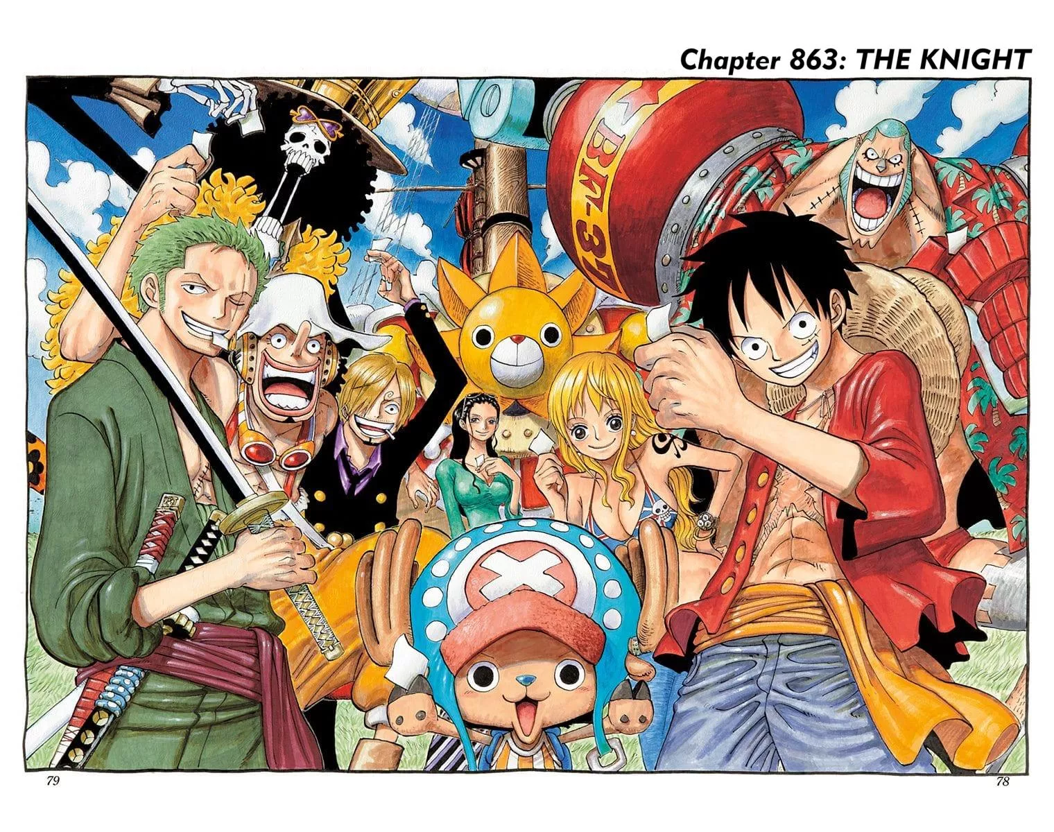 Read One Piece Chapter 863 Online