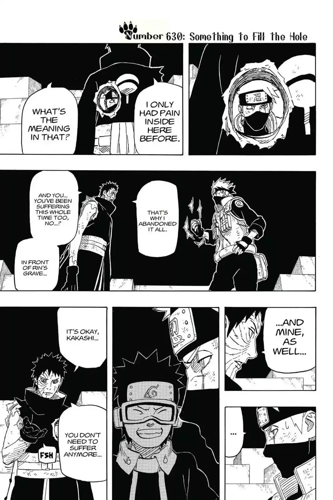 Read Naruto Chapter 630 - Something To Fill The Hole Online