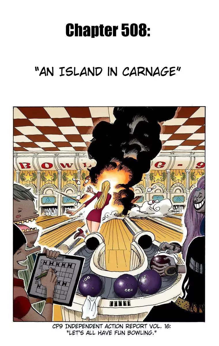 Read One Piece Chapter 508 - An Island in Carnage Online