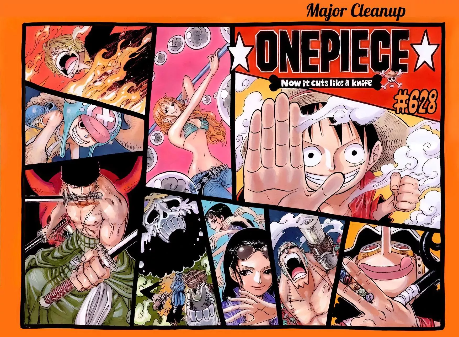 Read One Piece Chapter 628 - Major Cleanup Online