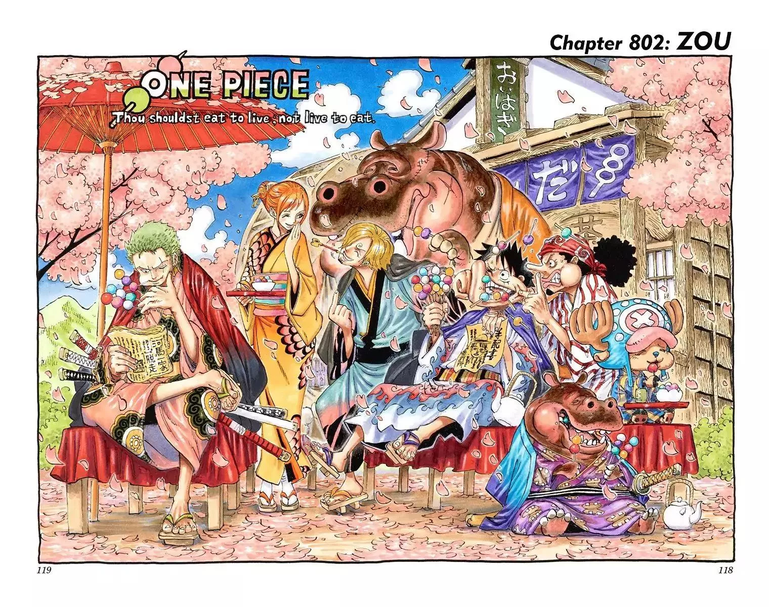 Read One Piece Chapter 802 - Zou Online