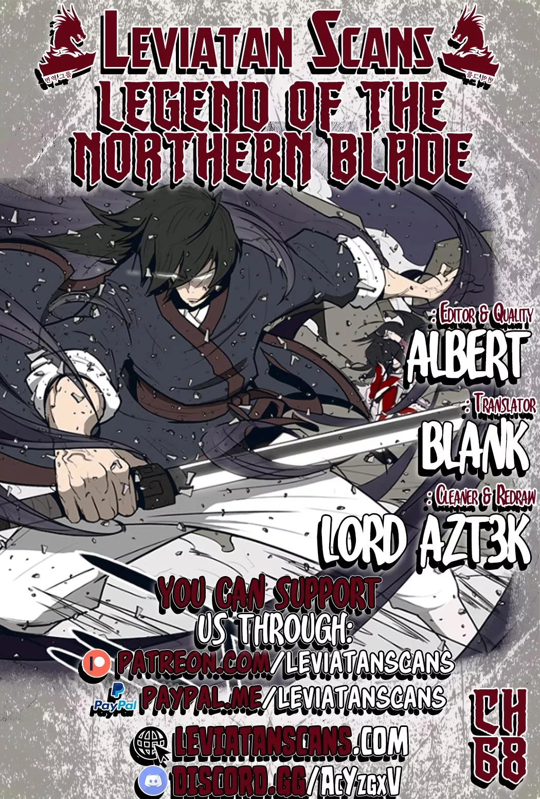 Read Legend of the Northern Blade Chapter 68 Online