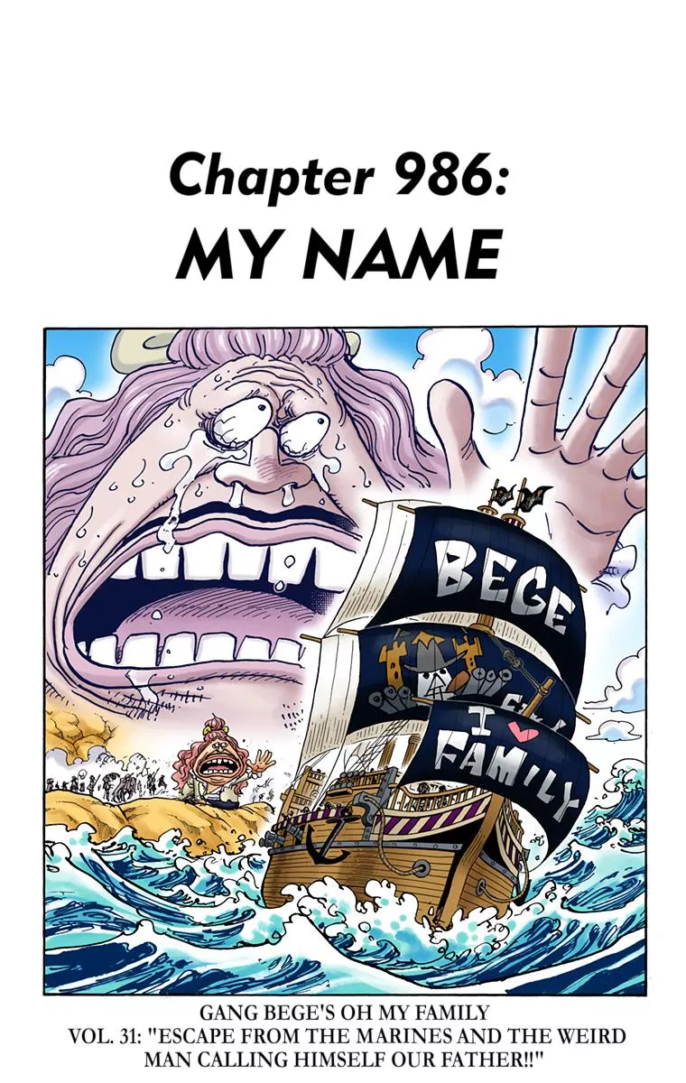 Read One Piece Chapter 986 Online