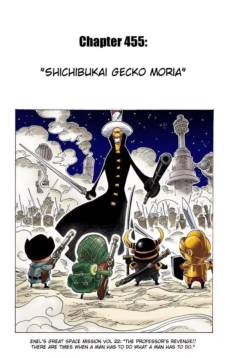 Read One Piece Chapter 455 - Shichibukai Gecko Moria Online