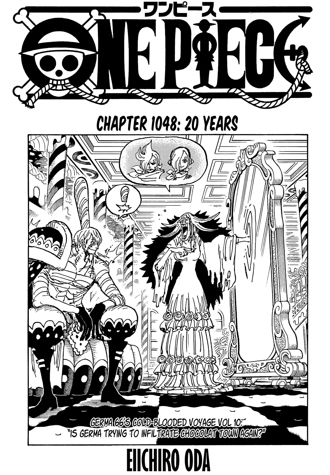 Read One Piece Chapter 1048 - 20 Years Online