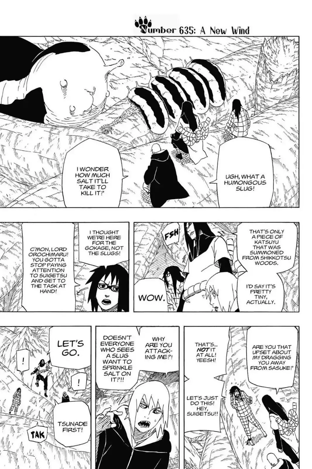 Read Naruto Chapter 635 - A New Wind Online