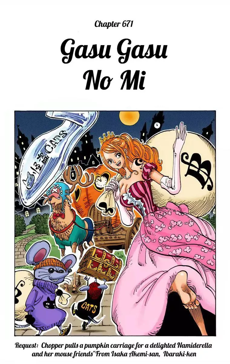 Read One Piece Chapter 671 - Gasu Gasu no Mi Online