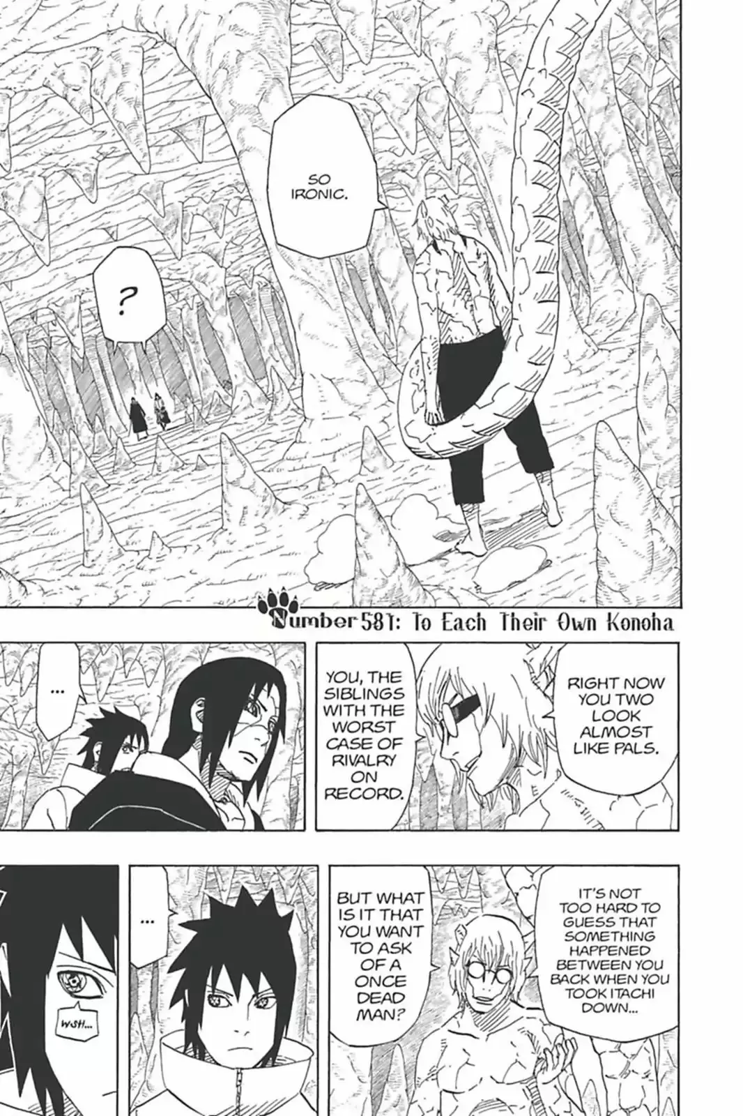 Read Naruto Chapter 581 - To Each Their Own Konoha Online