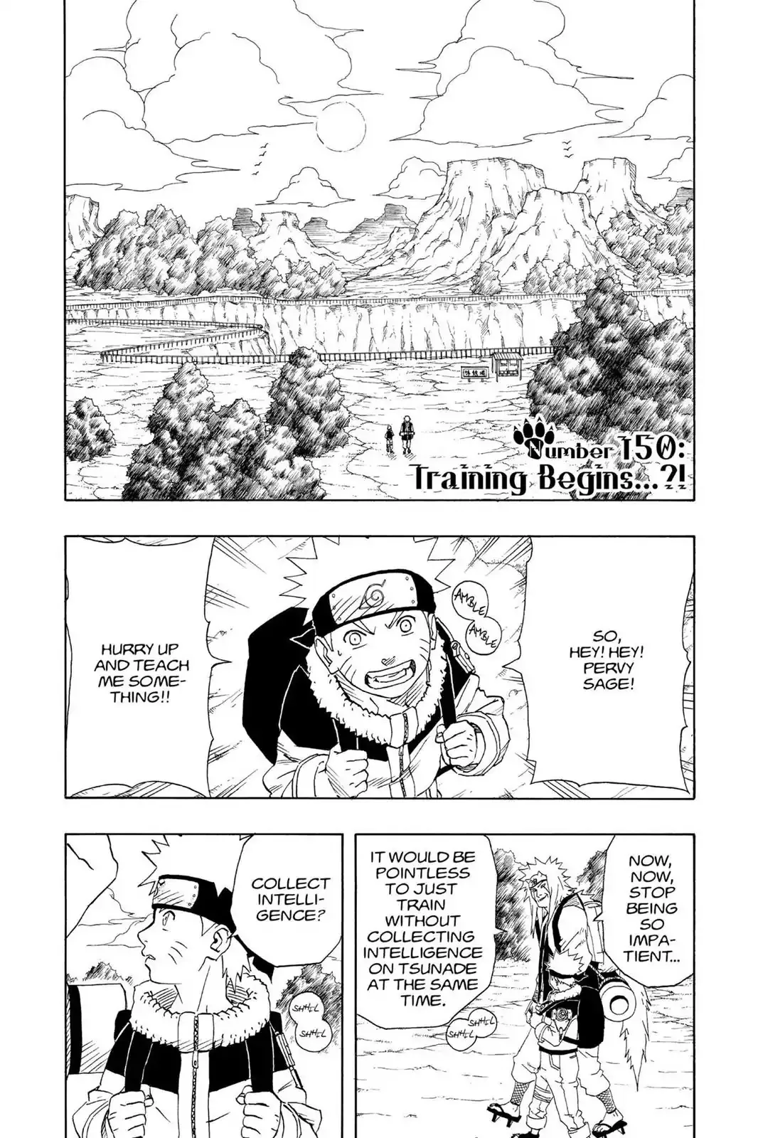 Read Naruto Chapter 150 - Training Begins...?! Online