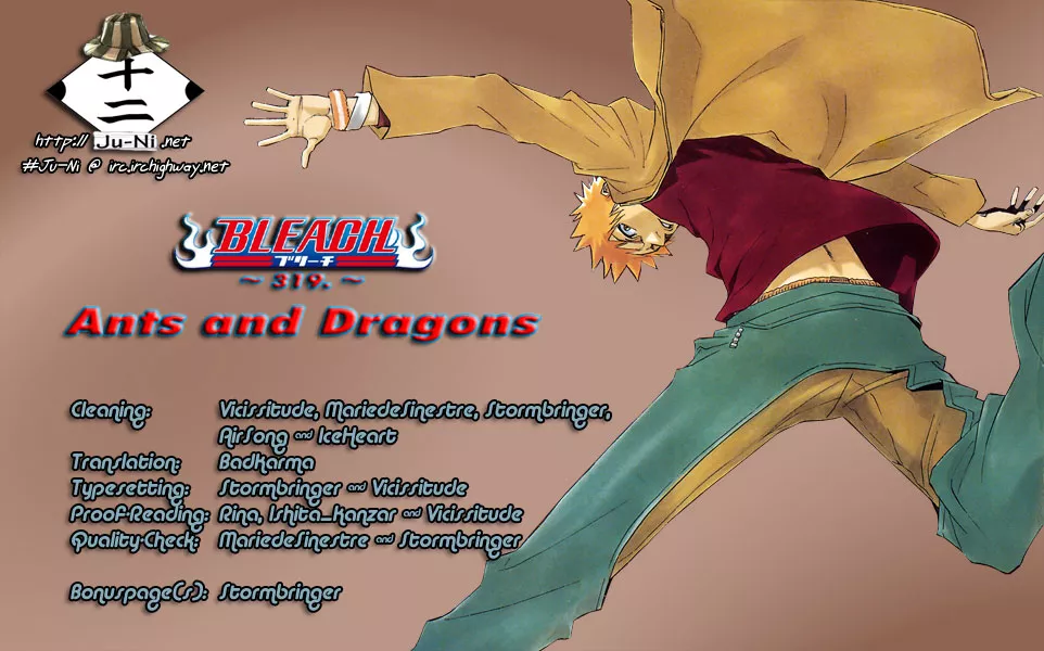 Read Bleach Chapter 319 - Ants And Dragons Online