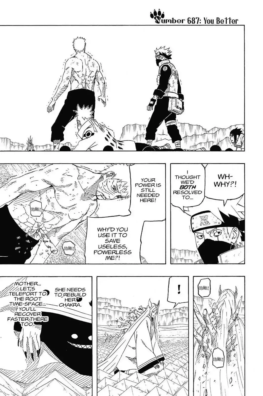 Read Naruto Chapter 687 - You Better Online