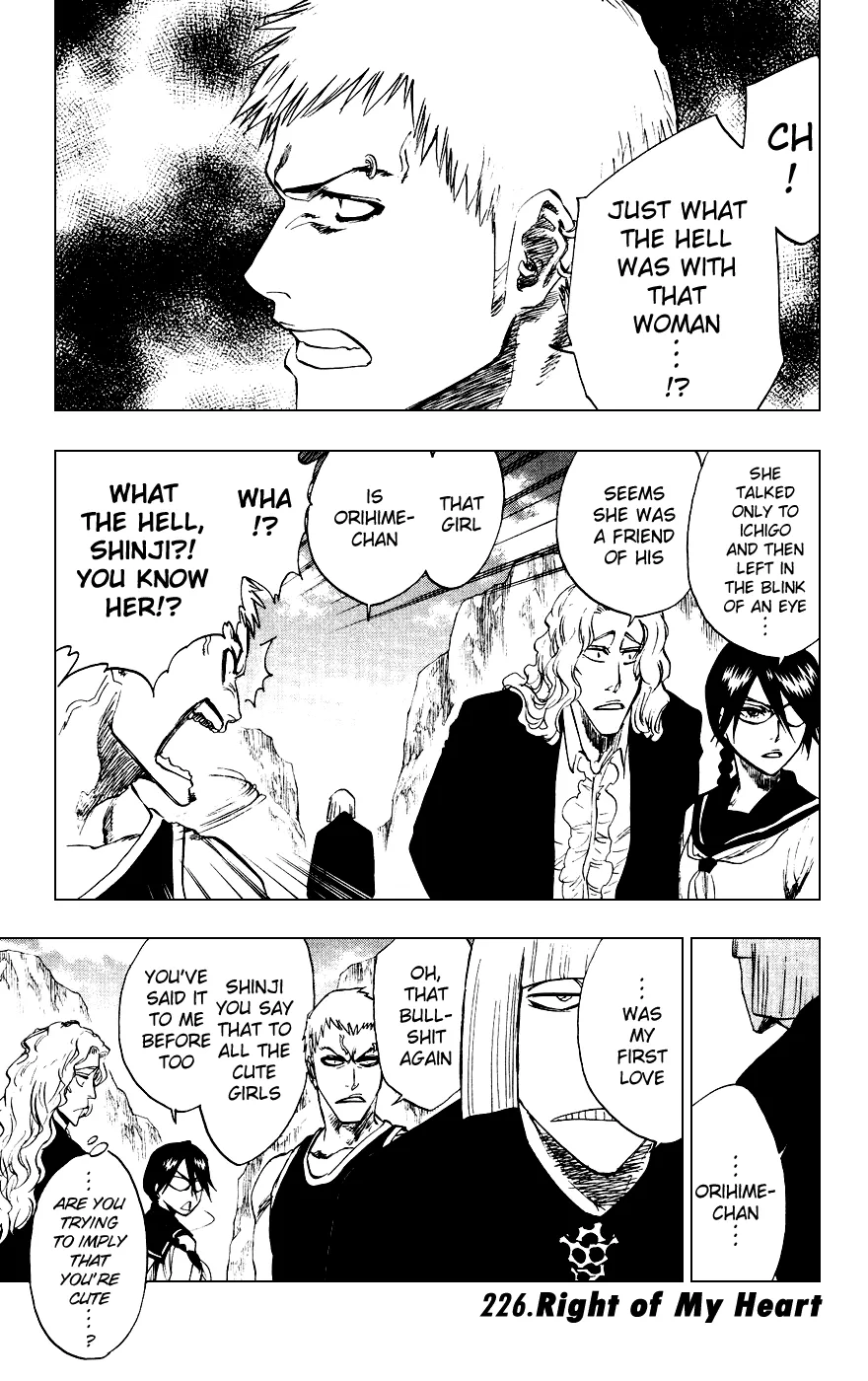 Read Bleach Chapter 226 - Right of My Heart Online