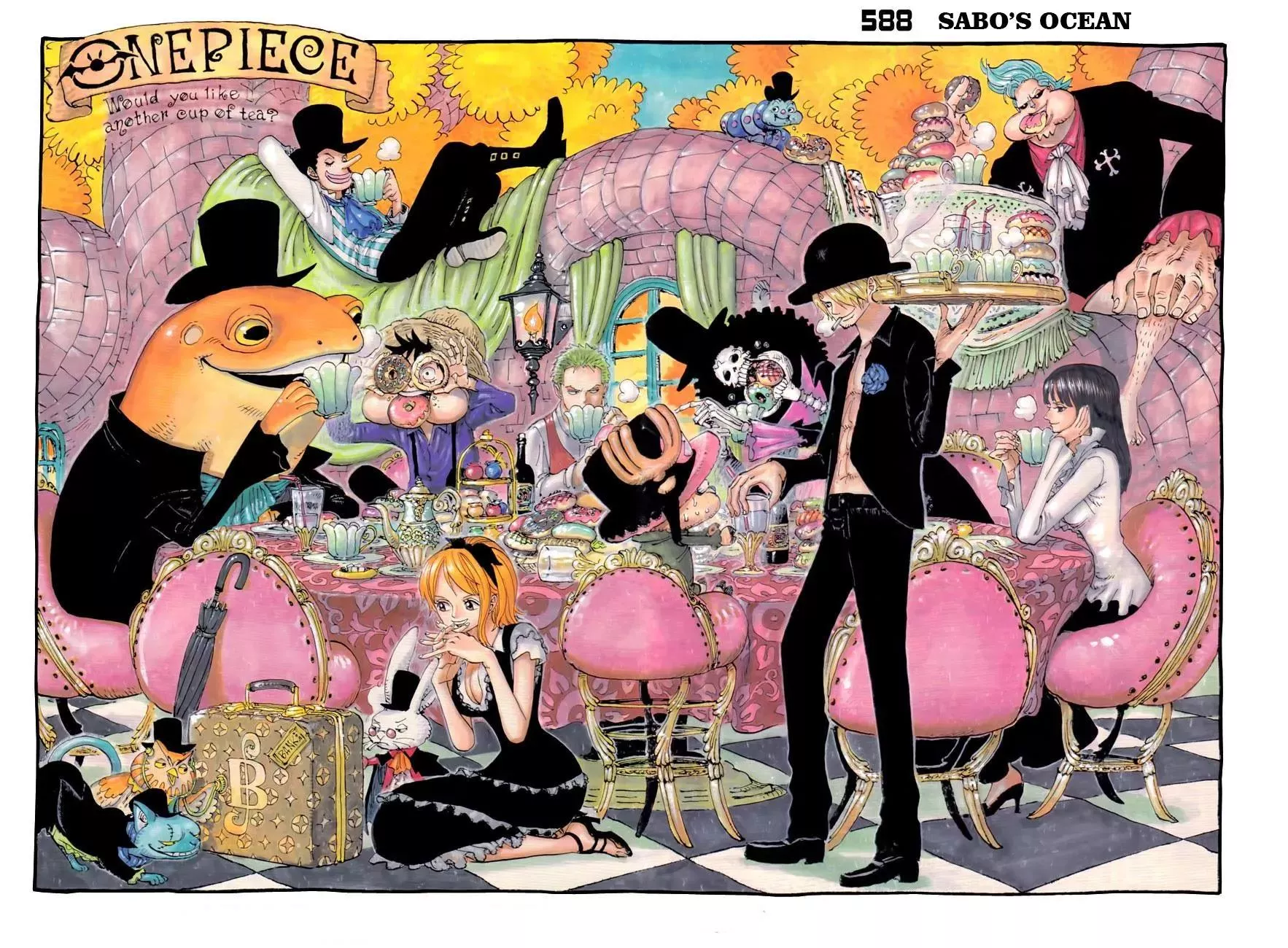 Read One Piece Chapter 588 - Sabo's Ocean Online