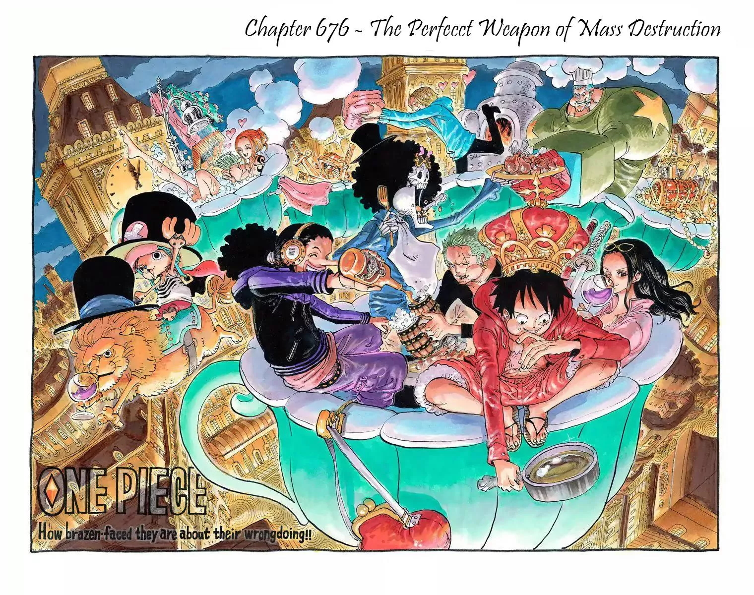 Read One Piece Chapter 676 - The Perfect Weapon of Mass Destruction Online