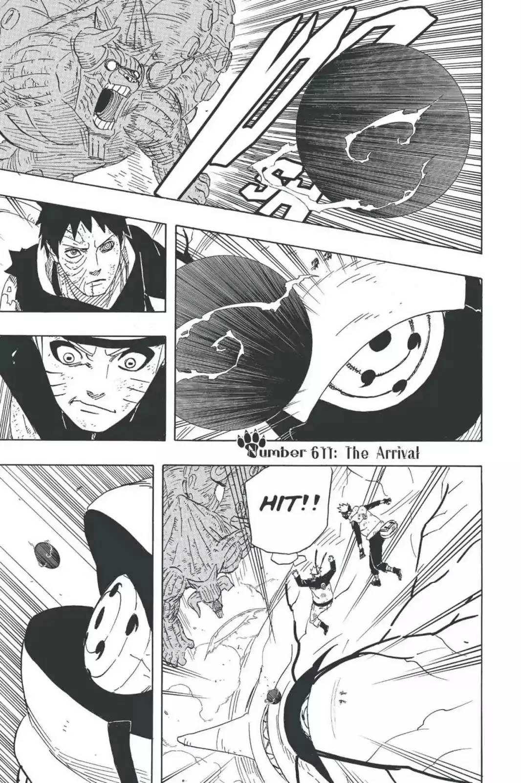 Read Naruto Chapter 611 - The Arrival Online