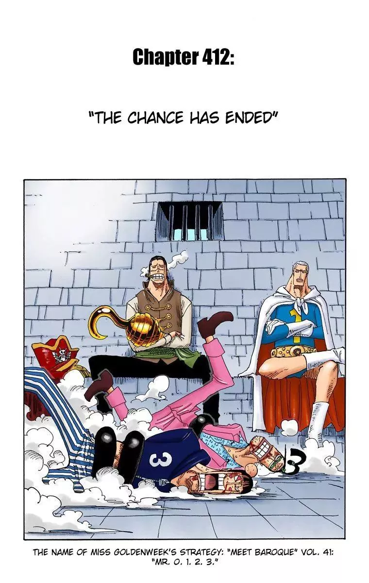 Read One Piece Chapter 412 - The Chance Has Ended Online