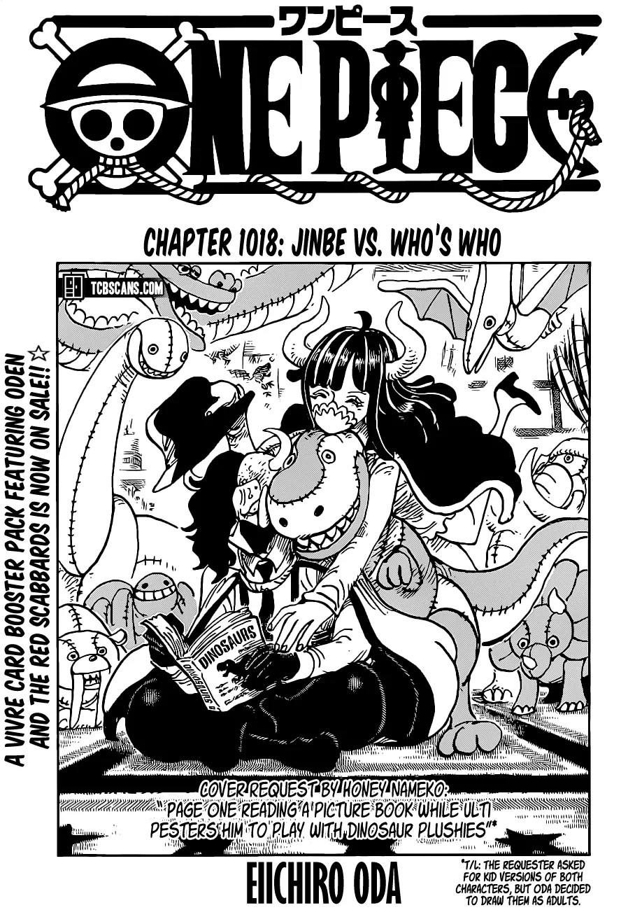 Read One Piece Chapter 1018 - Jinbe vs Who's Who Online