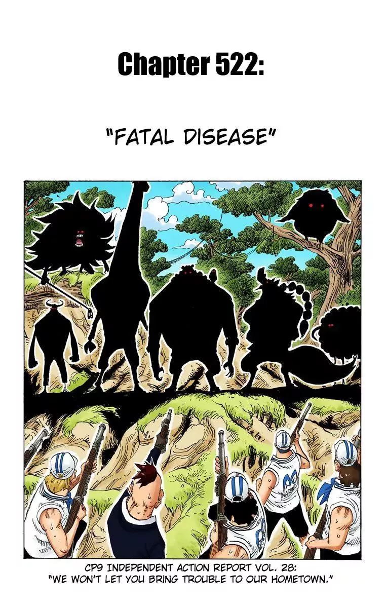 Read One Piece Chapter 522 - Fatal Disease Online