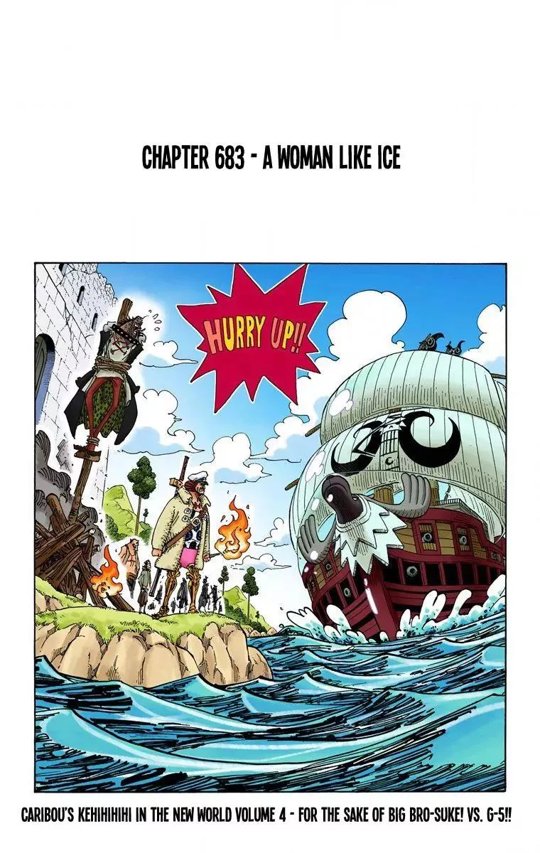 Read One Piece Chapter 683 - A Woman Like Ice Online